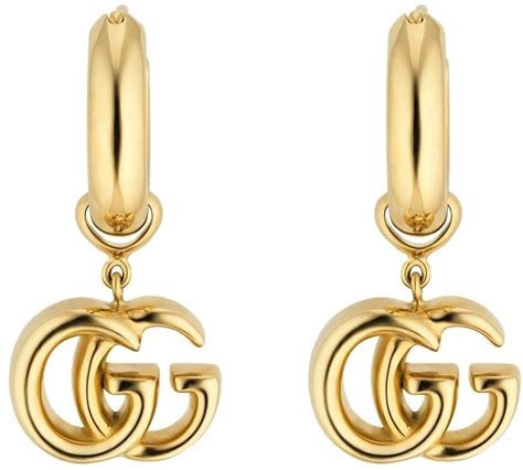 womens gucci earrings gold|Gucci earrings pictures.